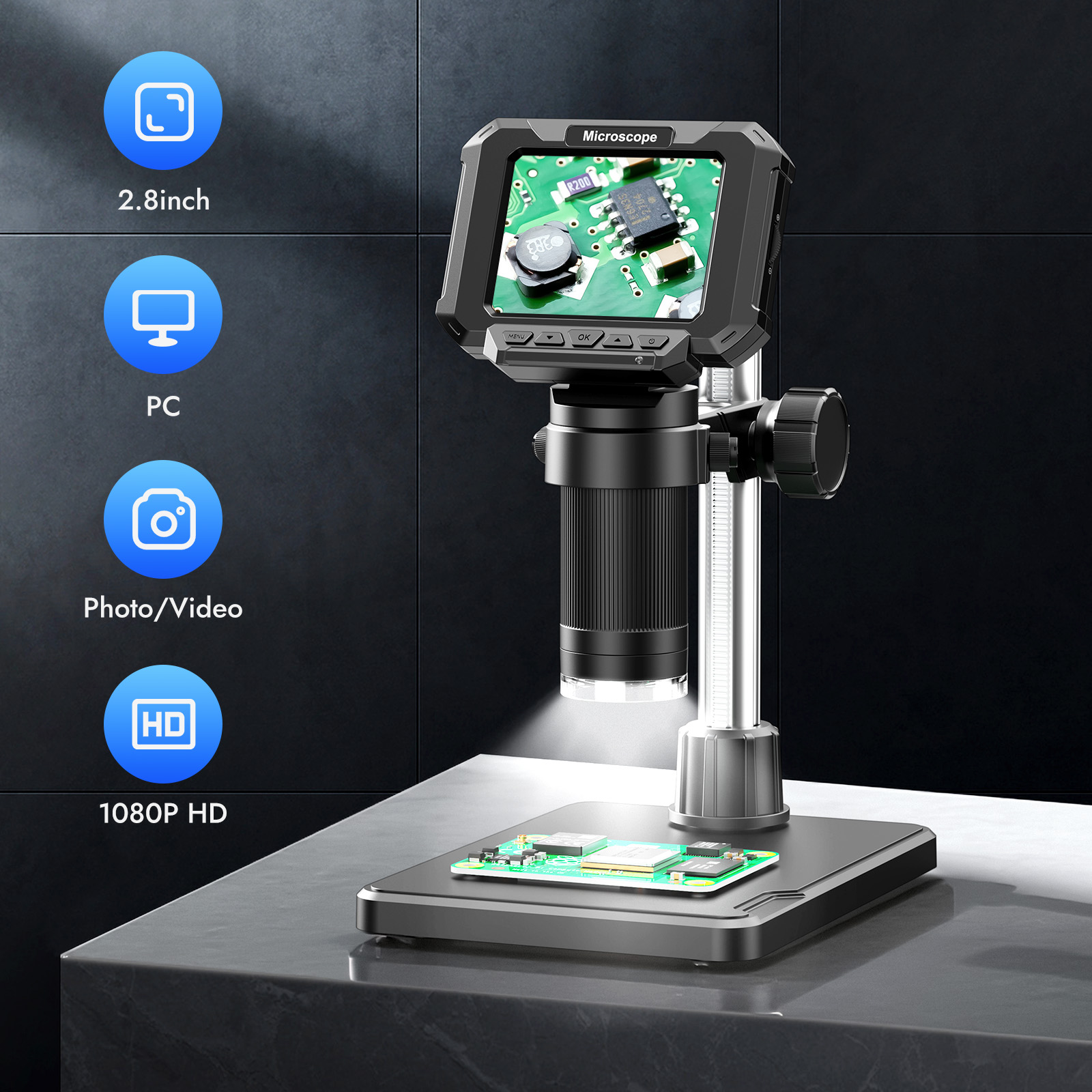 Power Tools Windows - Microscope numérique pour pièces de monnaie