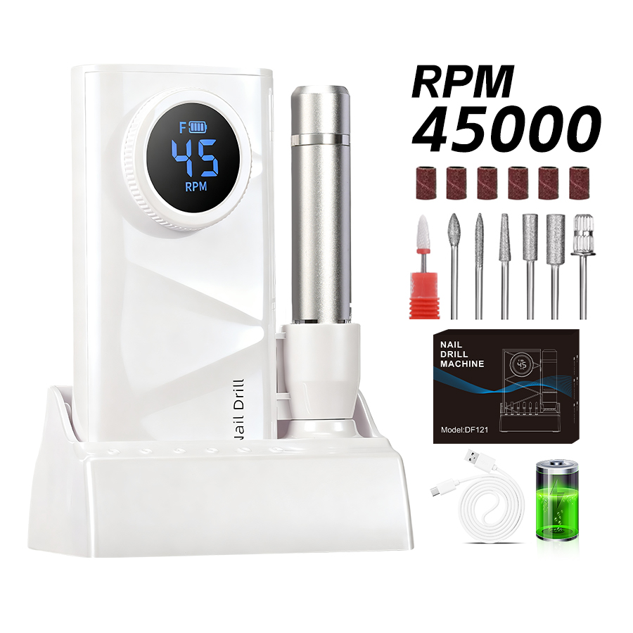 Power Tools Online - Machine à percer les ongles rechargeable,