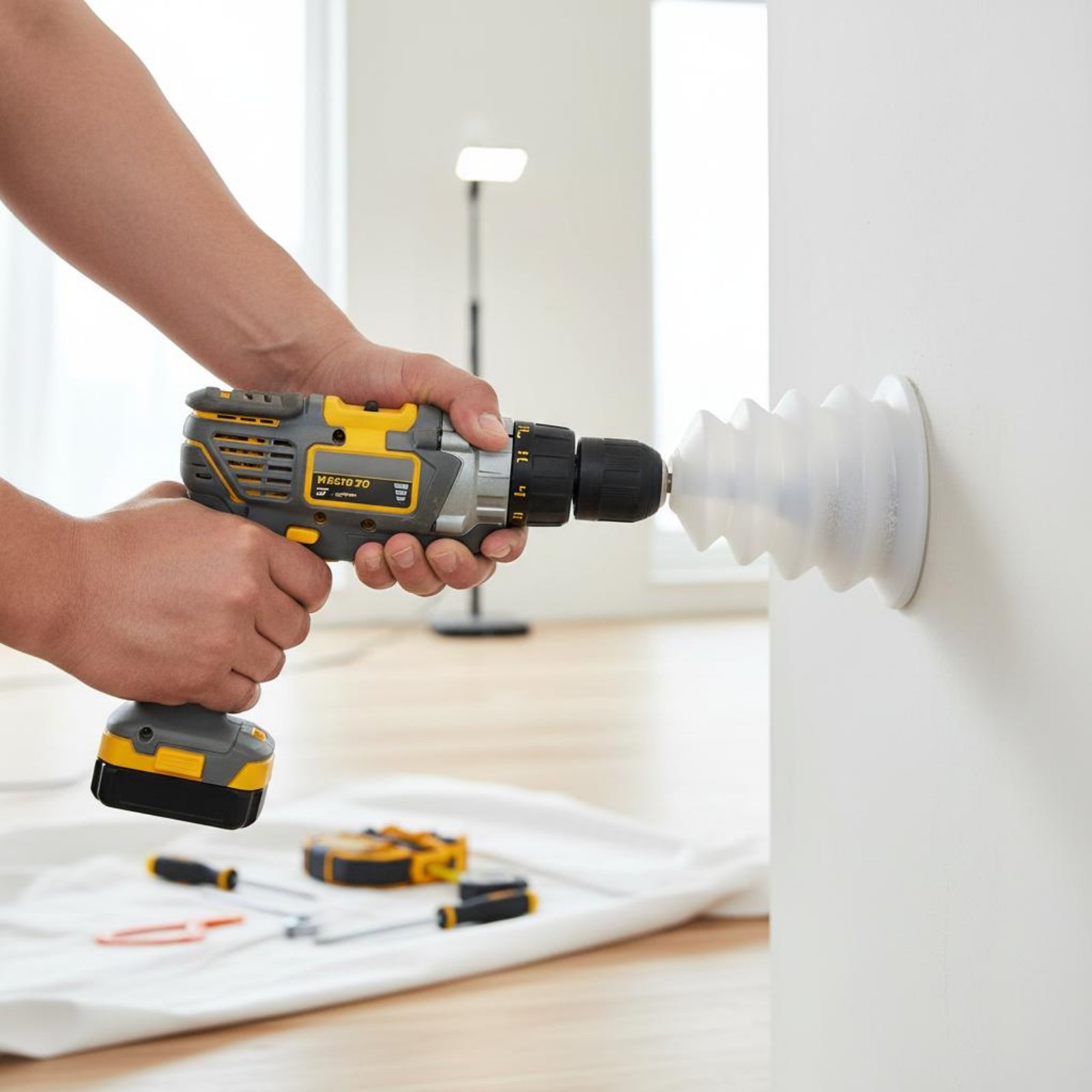 Power Tools Hammer - Bol collecteur de poussière pour perceuse,