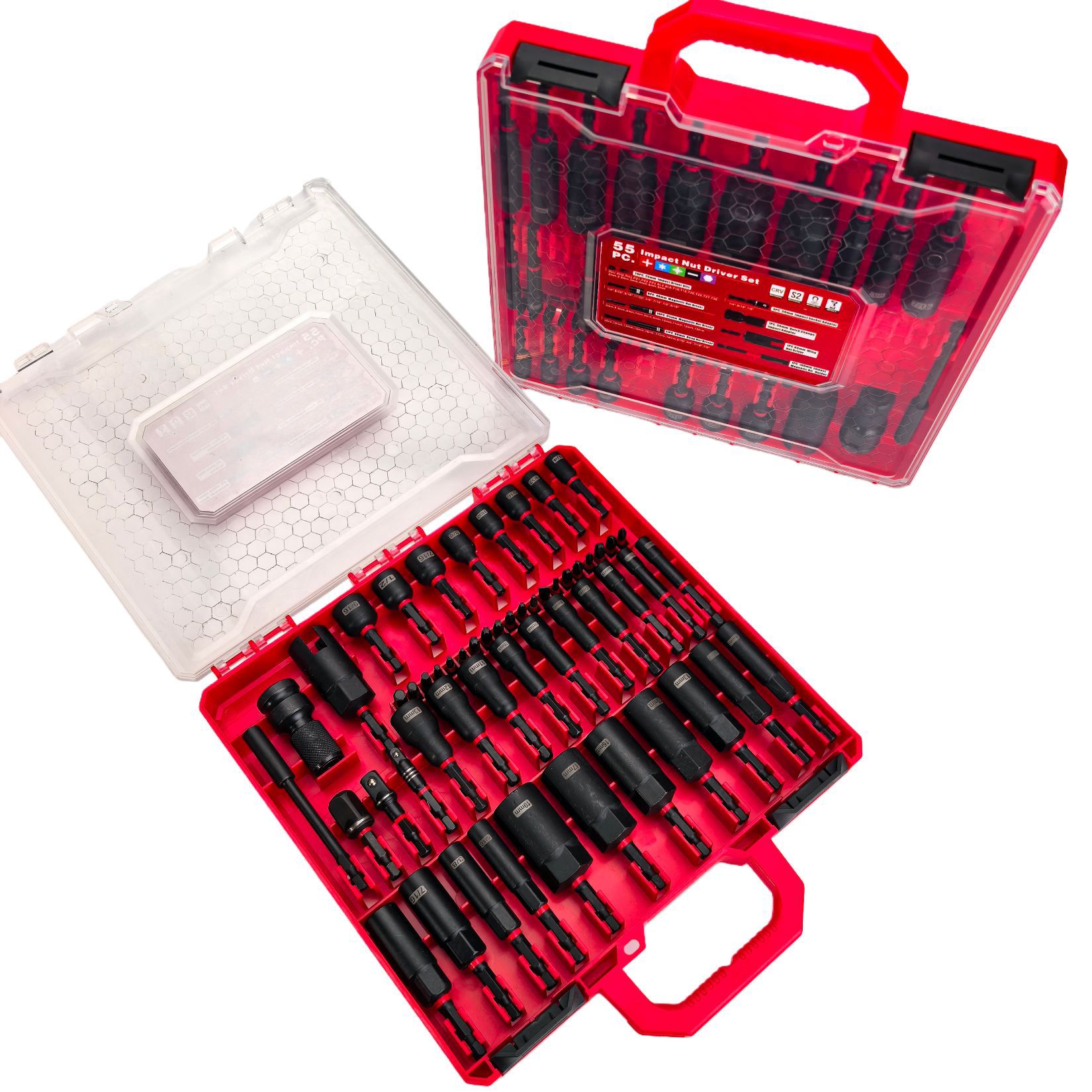 Power Tools List - Jeu de 55 embouts à chocs