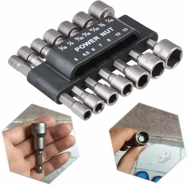 Power Tools List - Jeu de 9/14 pièces, clé à