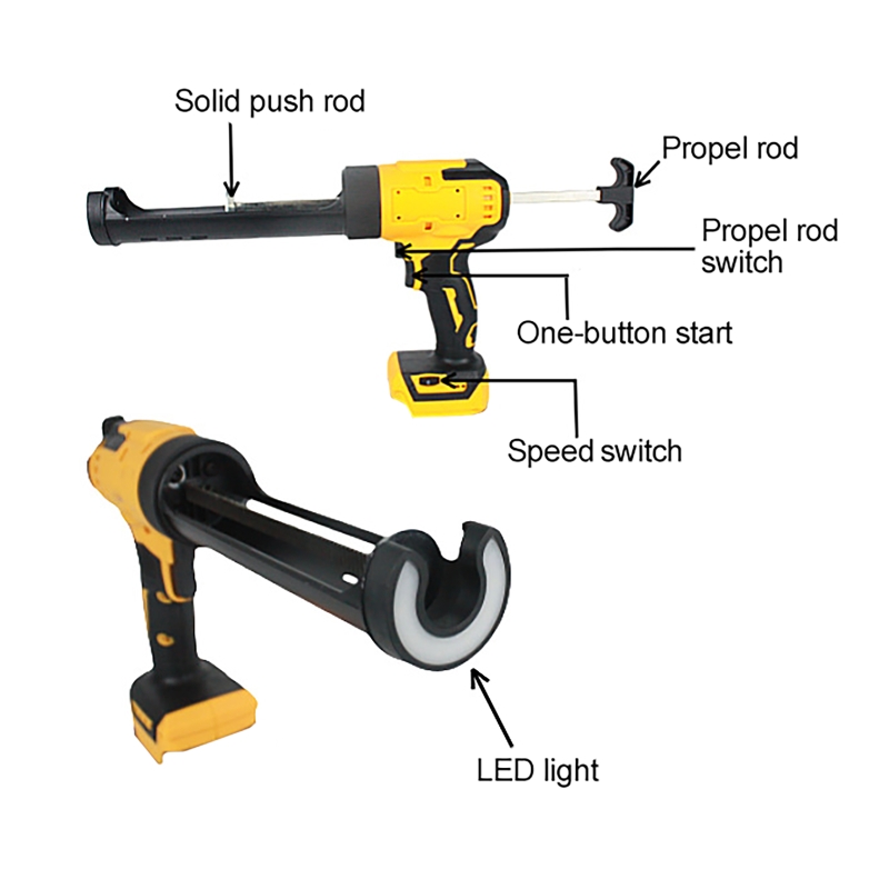 Pistolet à calfeutrage électri - Power Tools Dewalt avis et prix