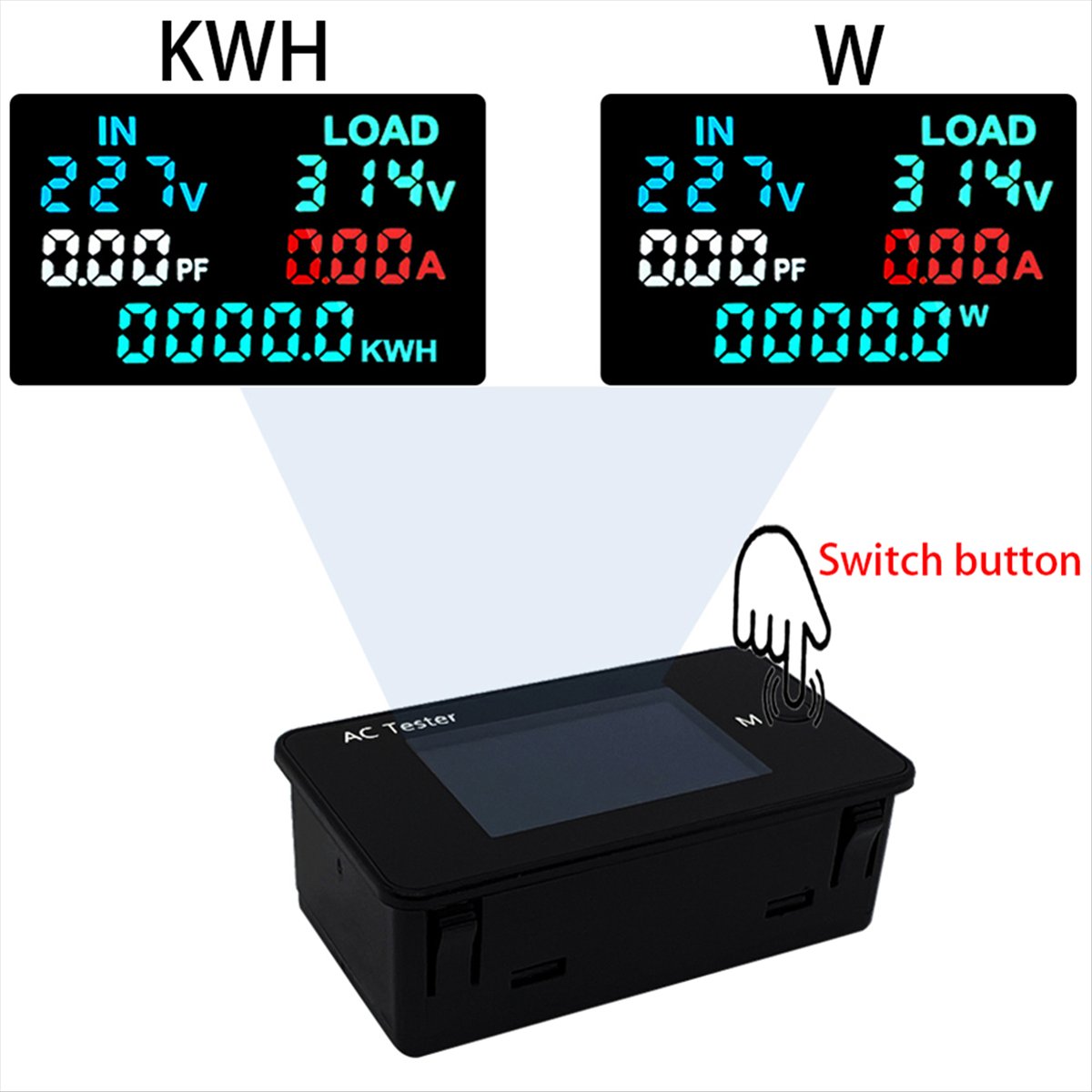 Wattmètre MALL KWS-AC305, doub - Power Tools Mall avis et prix